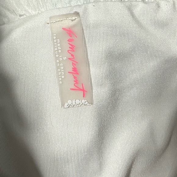 Free People The Way Home Short Silver White Size Small - Picture 6 of 7